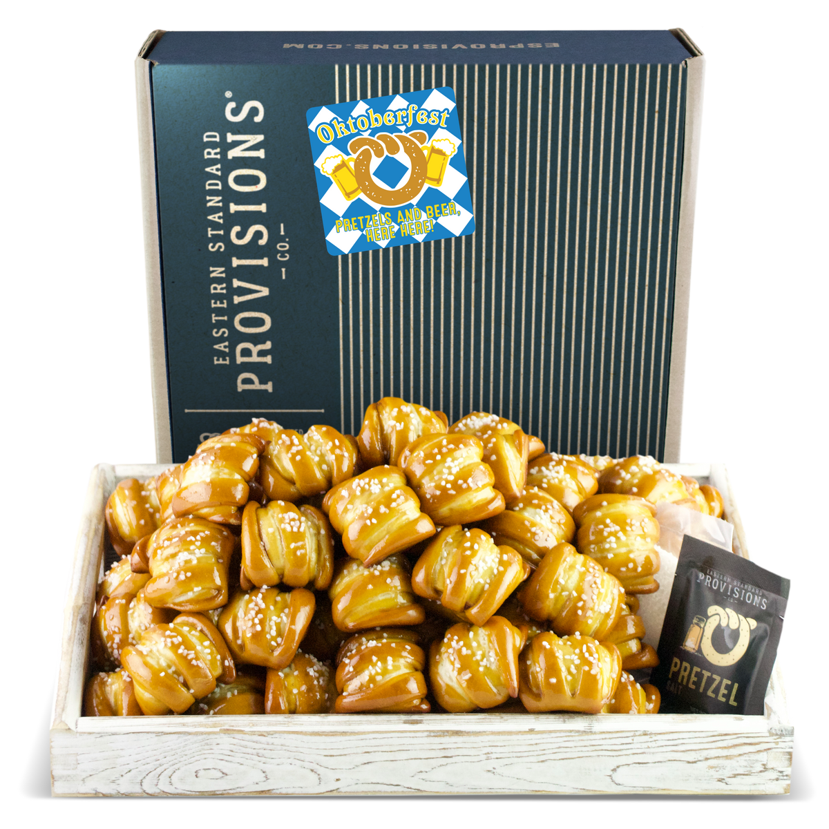 One-Timer Bites Soft Pretzel Box - Oktoberfest