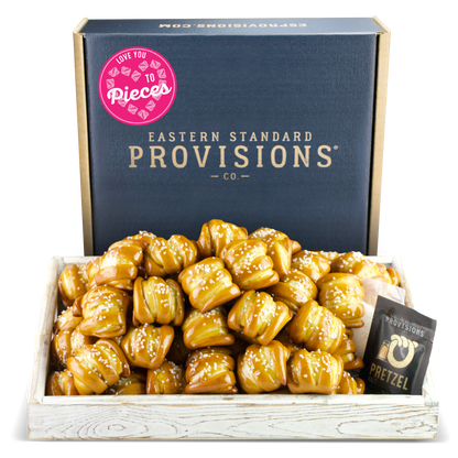 One-Timer Bites Soft Pretzel Box - Valentine's Day