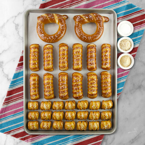 SOFT PRETZELS & SALTS VARIETY BOX - Happy Birthday