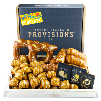 SOFT PRETZELS & SALTS VARIETY BOX - Congratulations