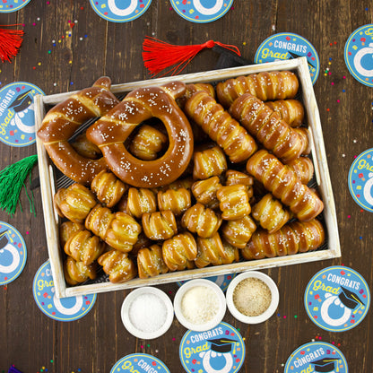 Soft Pretzel & Salts Variety Box - Congrats Grad