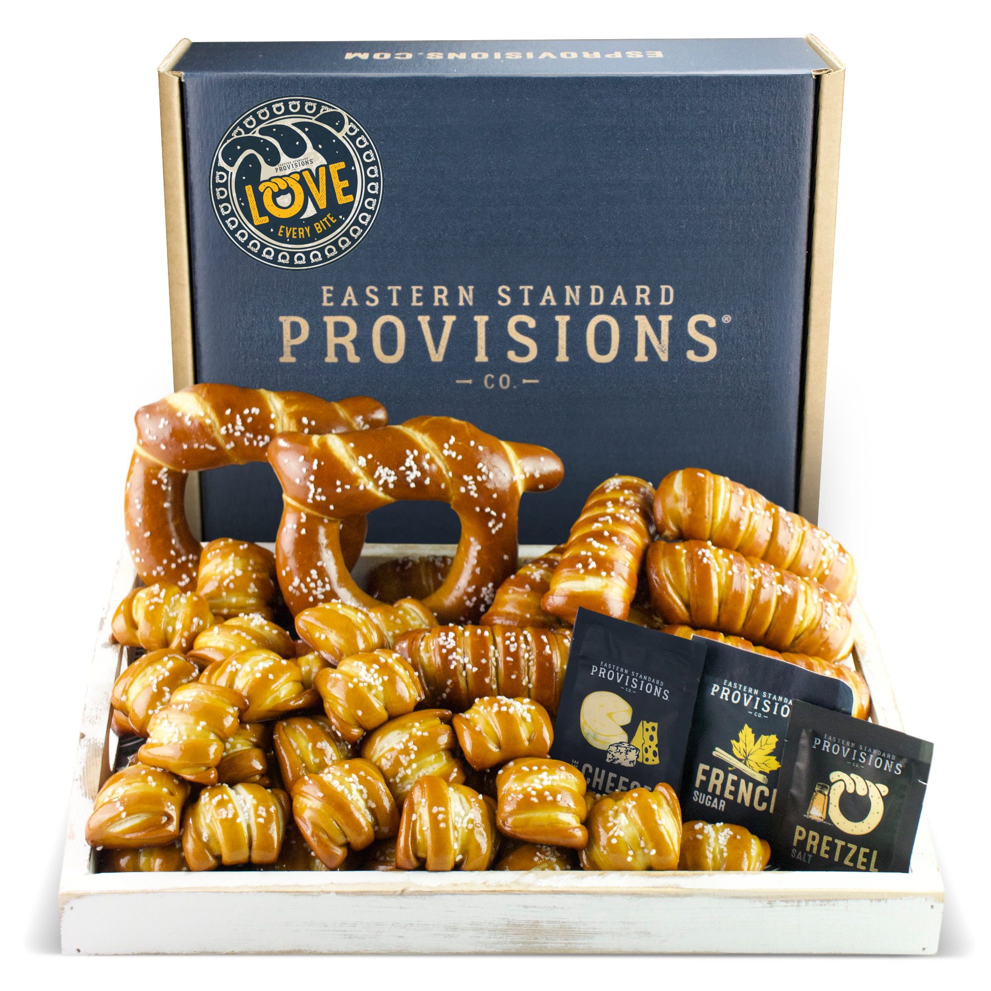 SOFT PRETZELS & SALTS VARIETY BOX - ESPCO