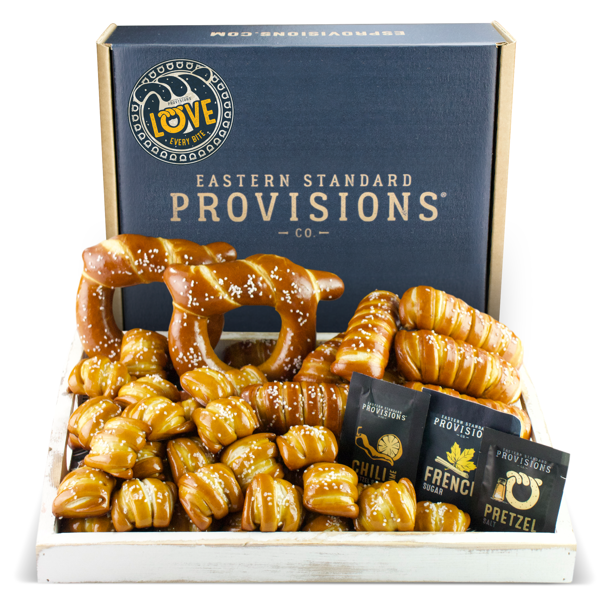 SOFT PRETZELS & SALTS VARIETY BOX - ESPCO