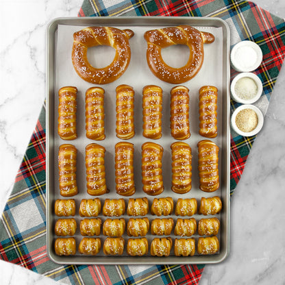 SOFT PRETZELS & SALTS VARIETY BOX - Happy Holidays