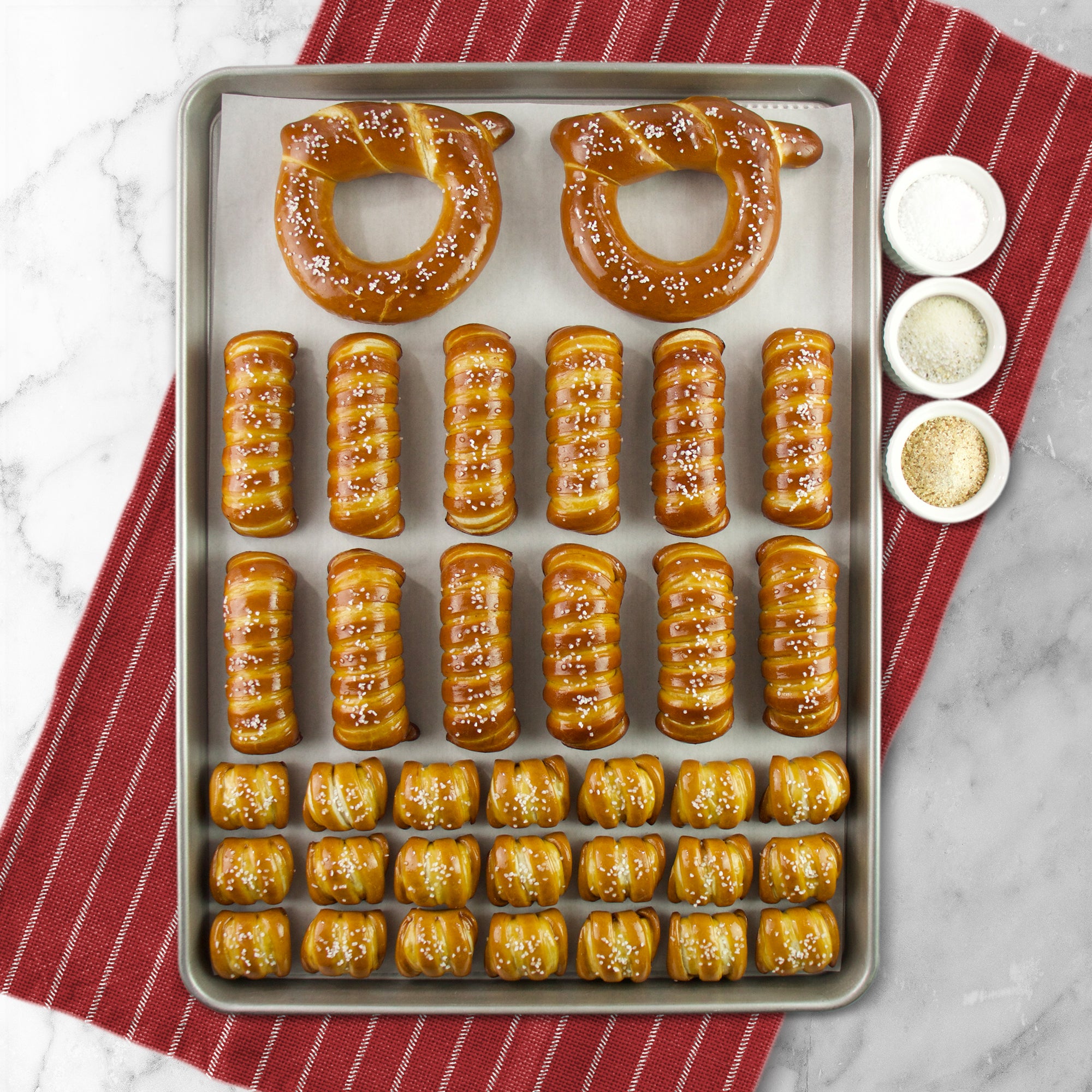SOFT PRETZELS & SALTS VARIETY BOX - Keep Calm & Pretzel On