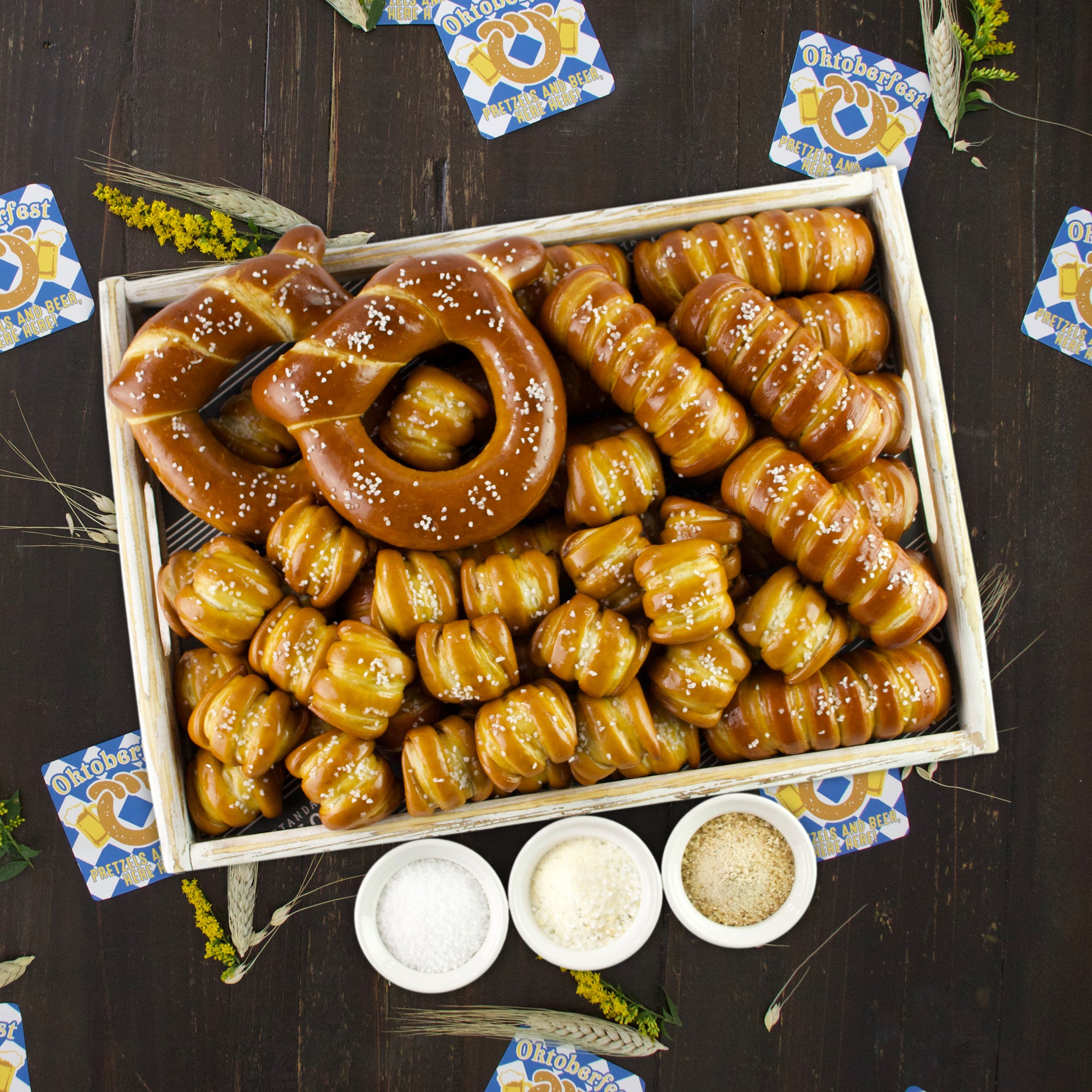 SOFT PRETZELS & SALTS VARIETY BOX - Oktoberfest