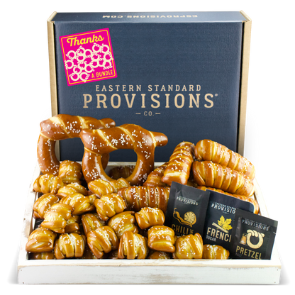 SOFT PRETZELS & SALTS VARIETY BOX - Thank You
