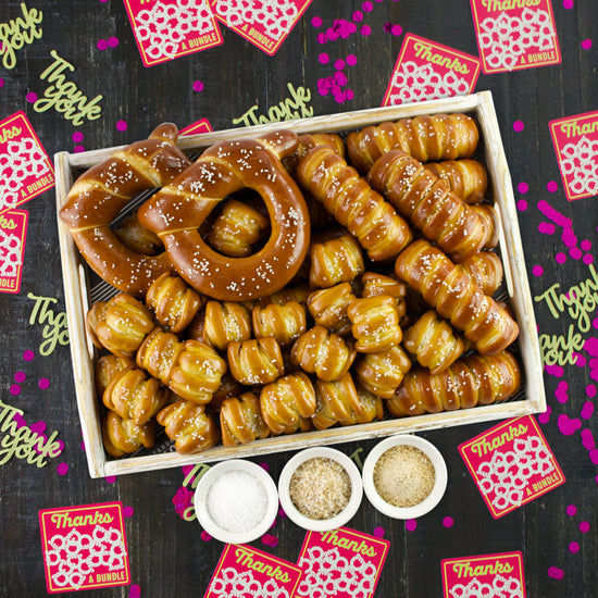 SOFT PRETZELS & SALTS VARIETY BOX - Thank You