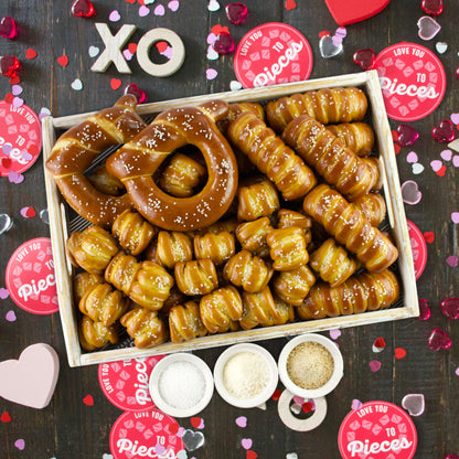 Soft Pretzels & Salts Variety Box - Valentine's Day