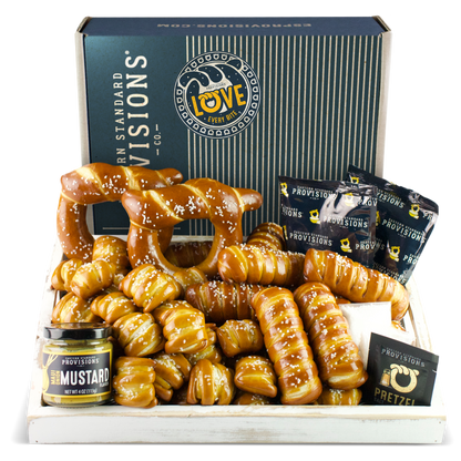 Soft Pretzels & Sauces Variety Box - ESPCO