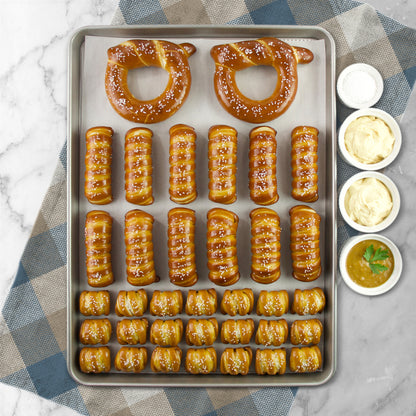 Soft Pretzels & Sauces Variety Box - Father's Day