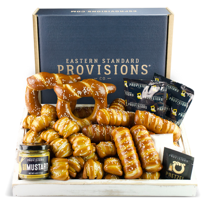 Soft Pretzels & Sauces Variety Box