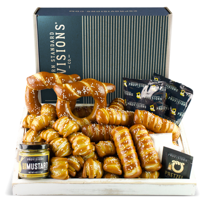 Soft Pretzels & Sauces Variety Box