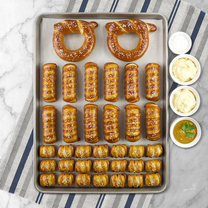 Soft Pretzels & Sauces Variety Box