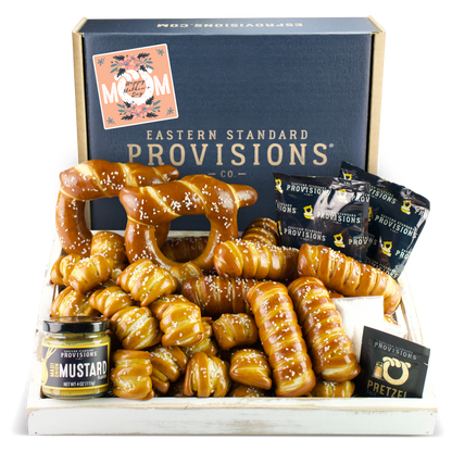 Soft Pretzels & Sauces Variety Box - Mother's Day