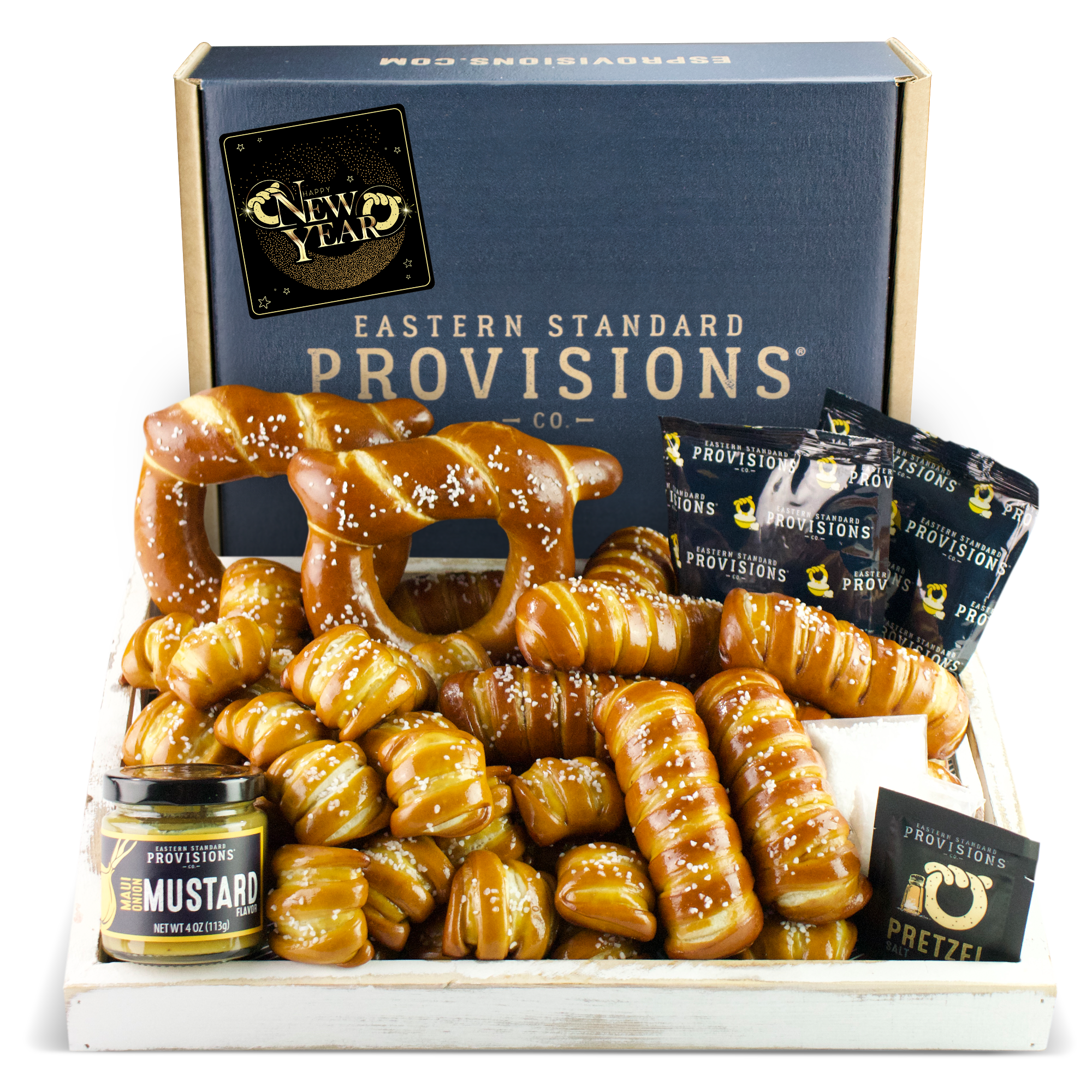 Soft Pretzels & Sauces Variety Box - New Years