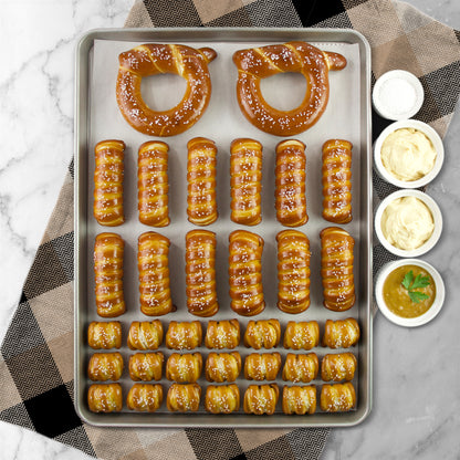 Soft Pretzels & Sauces Variety Box - New Years