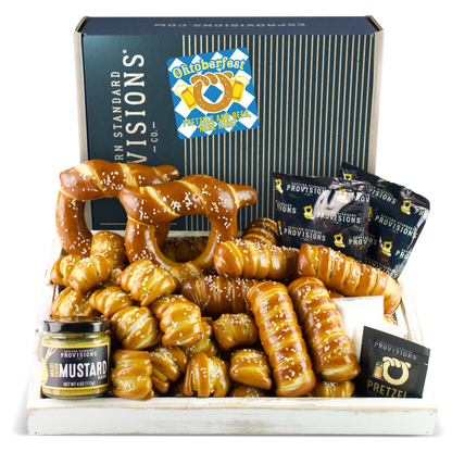 Soft Pretzels & Sauces Variety Box - Oktoberfest