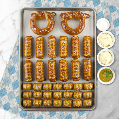SOFT PRETZELS & SAUCES VARIETY BOX - Oktoberfest