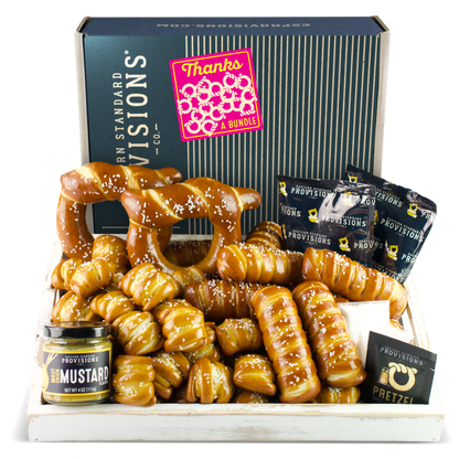 Soft Pretzels & Sauces Variety Box - Thank You