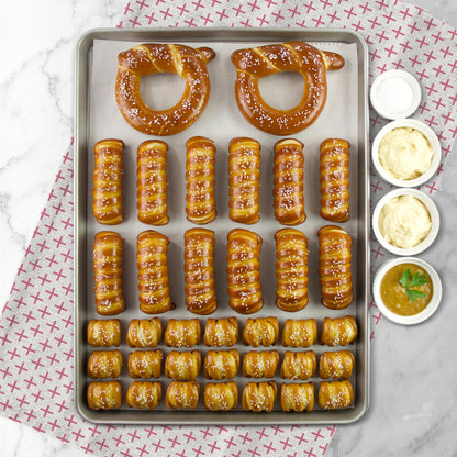 SOFT PRETZELS & SAUCES VARIETY BOX - Well Wishes