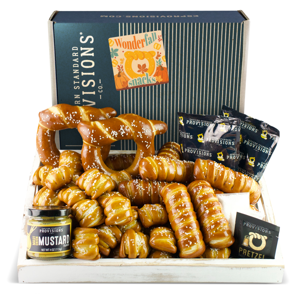 Soft Pretzels & Sauces Variety Box - Wonderfall