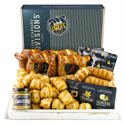 Soft Pretzels, Salts & Sauces Variety Box - ESPCO
