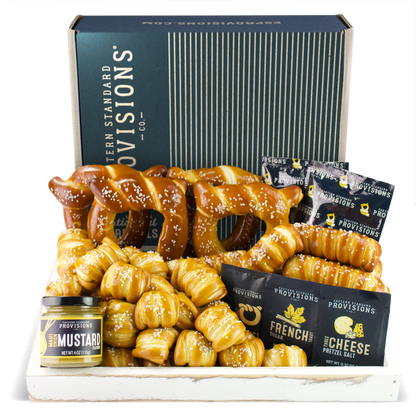 Soft Pretzels, Salts & Sauces Variety Box