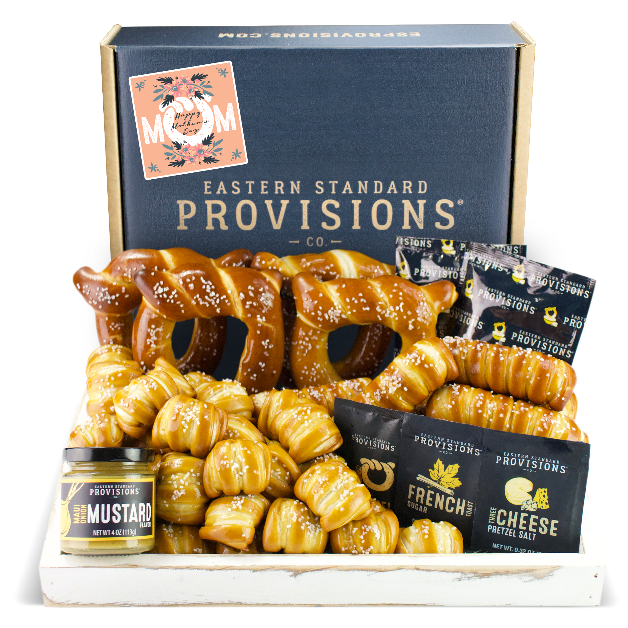 Soft Pretzels, Salts & Sauces Variety Box - Mother's Day