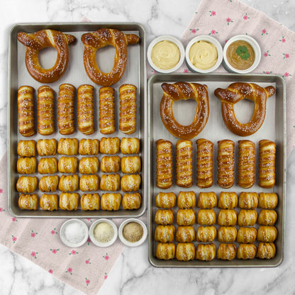 Soft Pretzels, Salts & Sauces Variety Box - Mother's Day