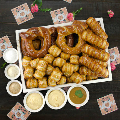 Soft Pretzels, Salts & Sauces Variety Box - Mother's Day