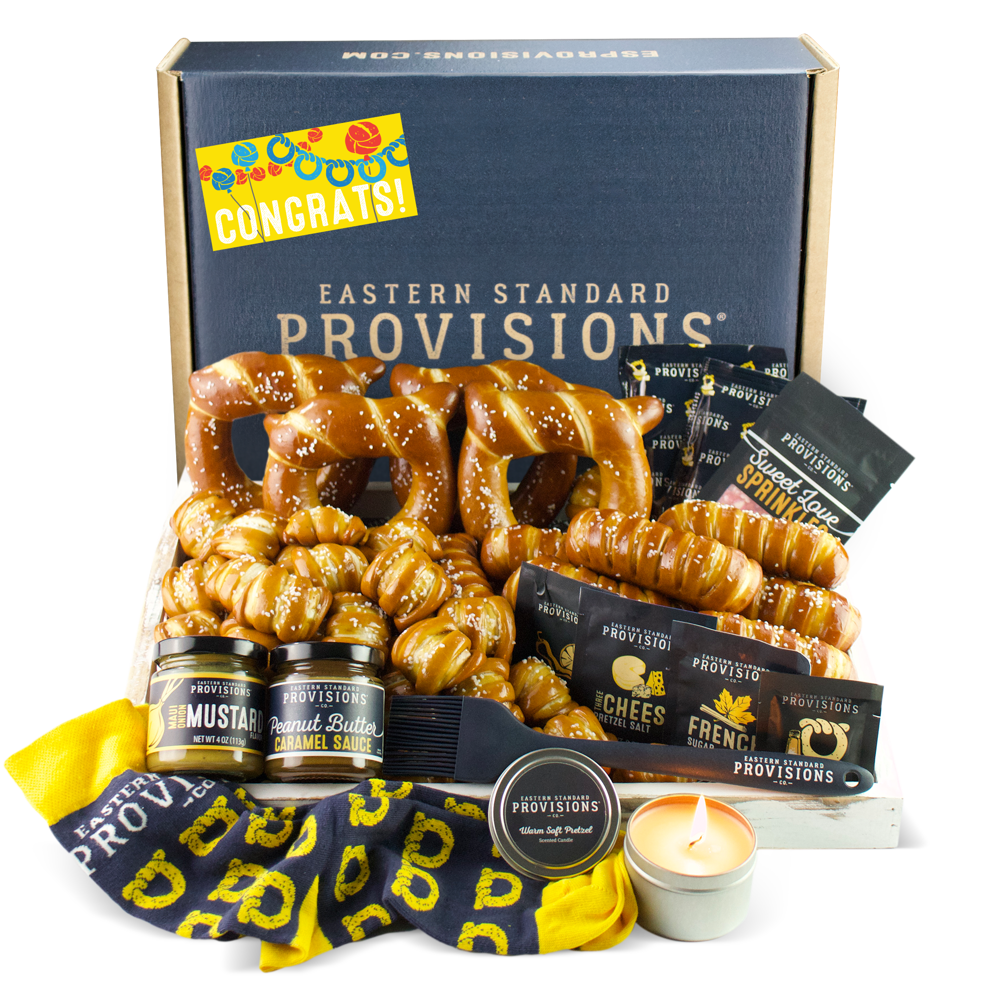 SOFT PRETZEL LOVERS VARIETY BOX - Congratulations