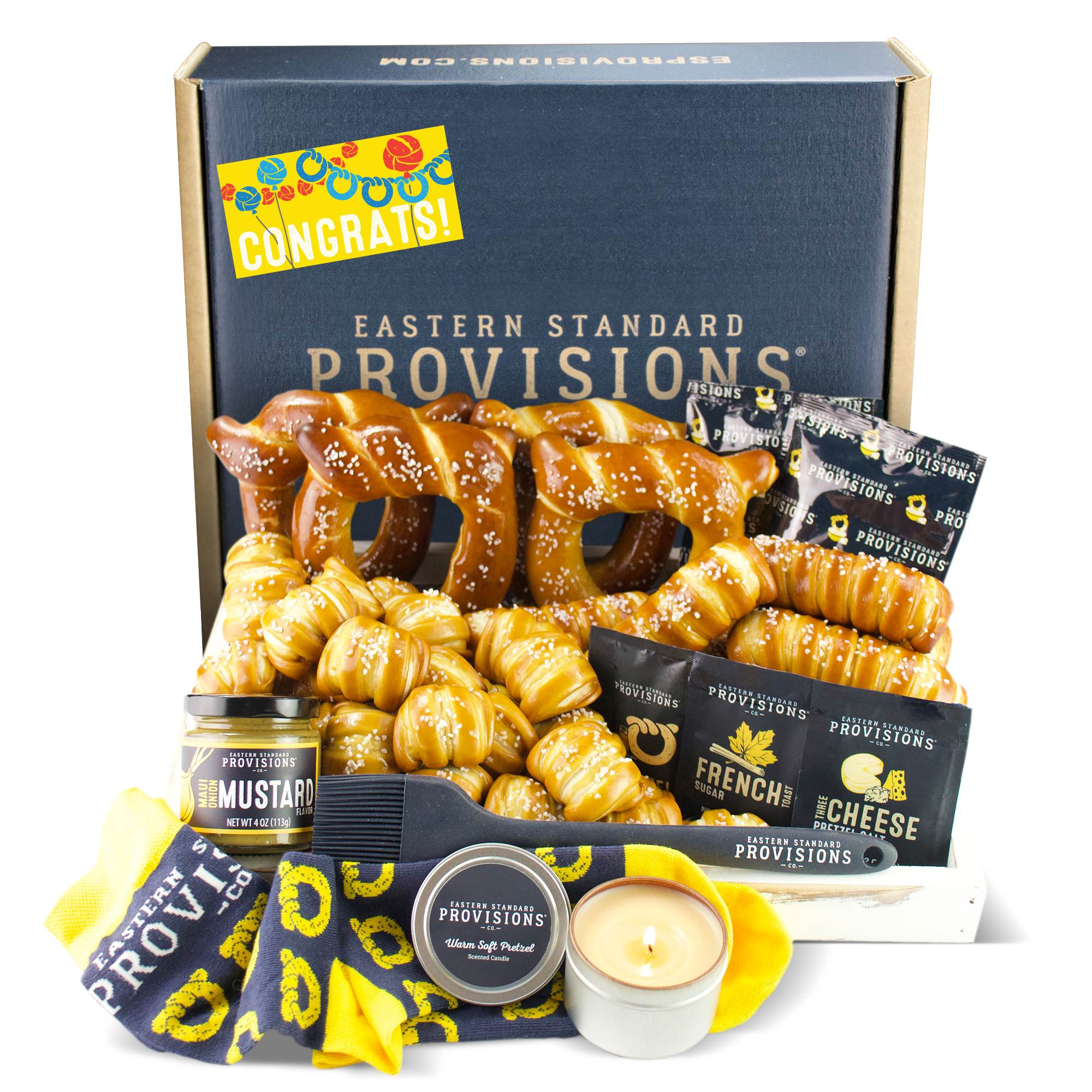 SOFT PRETZEL LOVERS VARIETY BOX - Congratulations