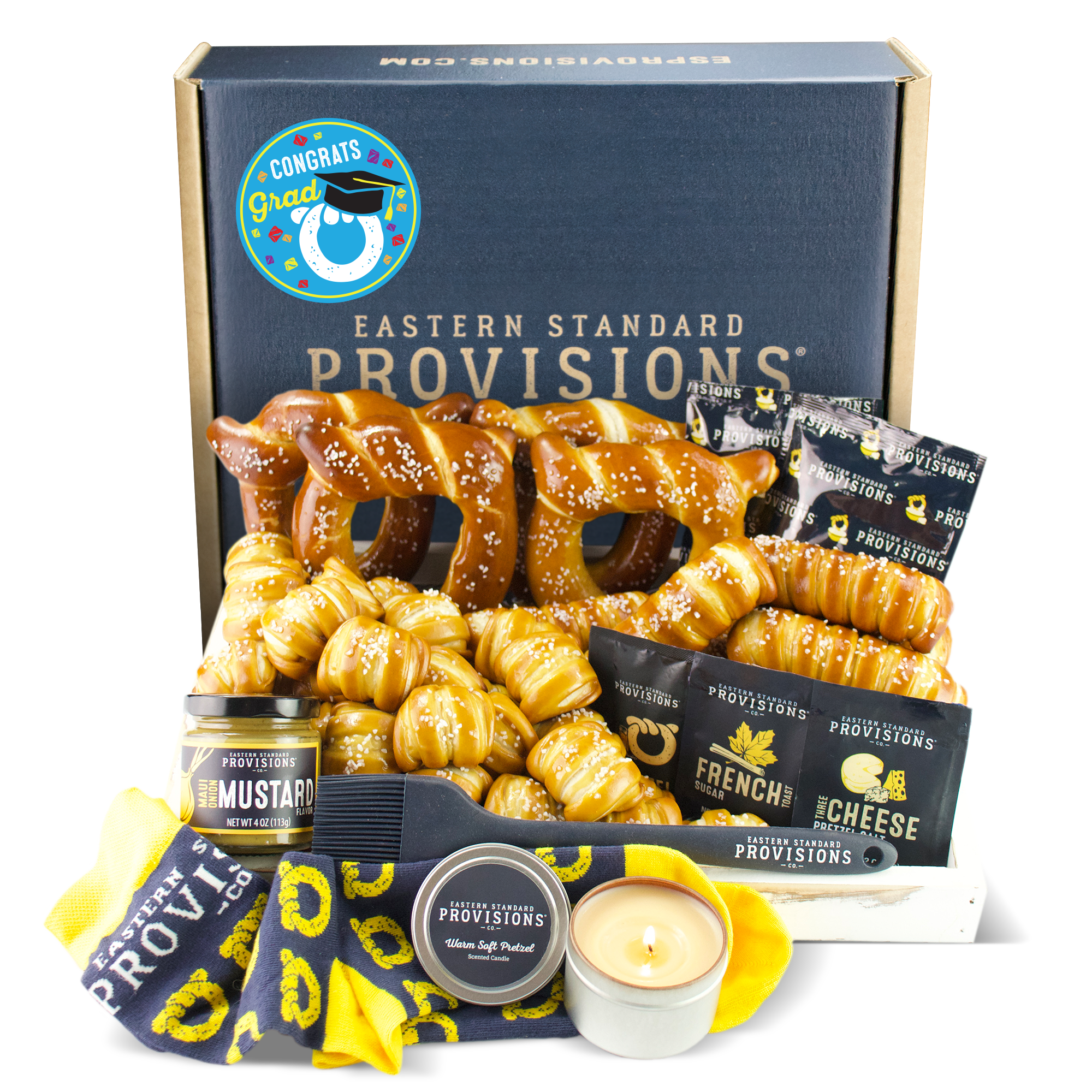 Soft Pretzel Lovers Variety Box - Congrats Grad