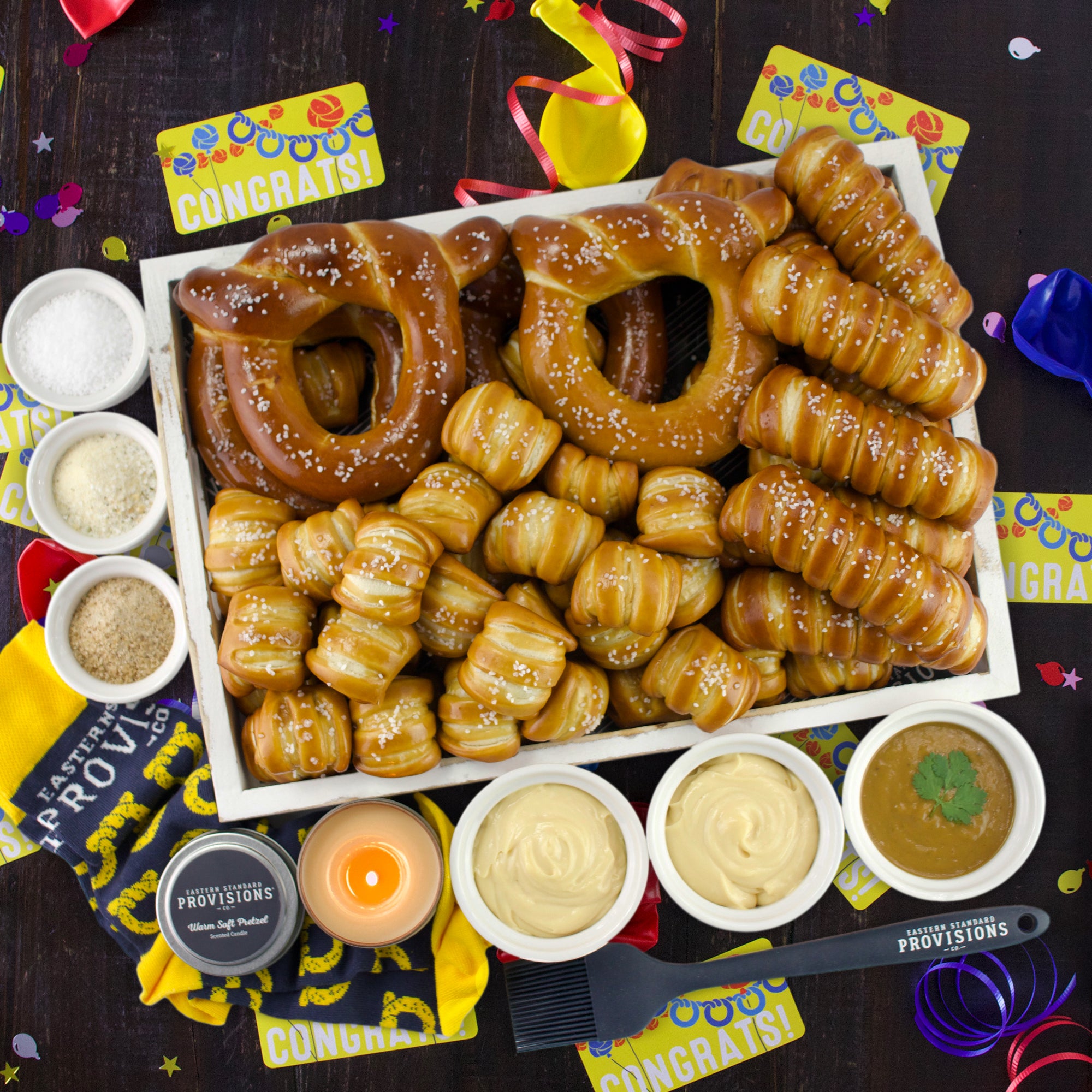 SOFT PRETZEL LOVERS VARIETY BOX - Congratulations