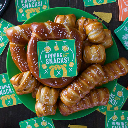ONE-TIMER BITES SOFT PRETZEL BOX - Game Day