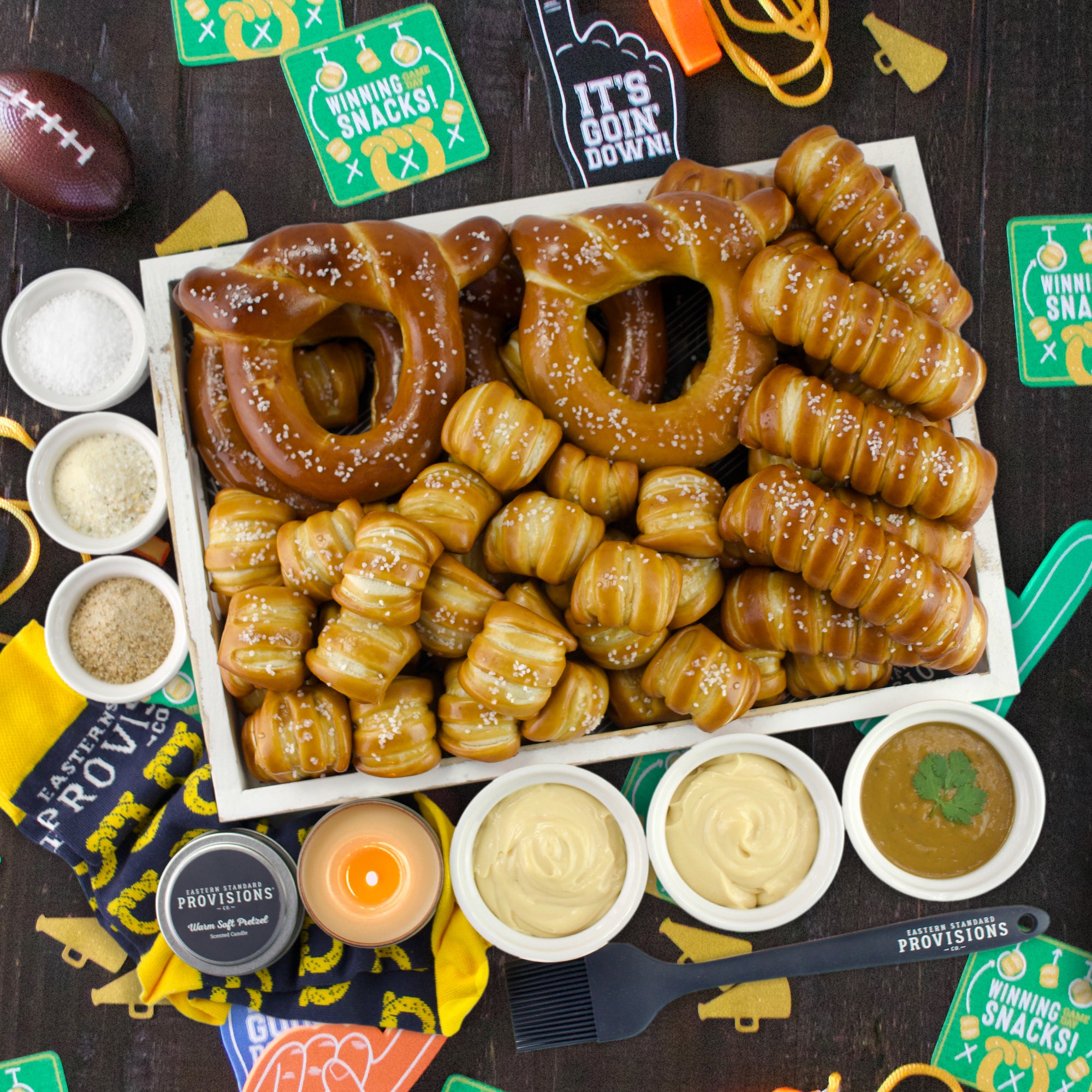 SOFT PRETZEL LOVERS VARIETY BOX - Game Day