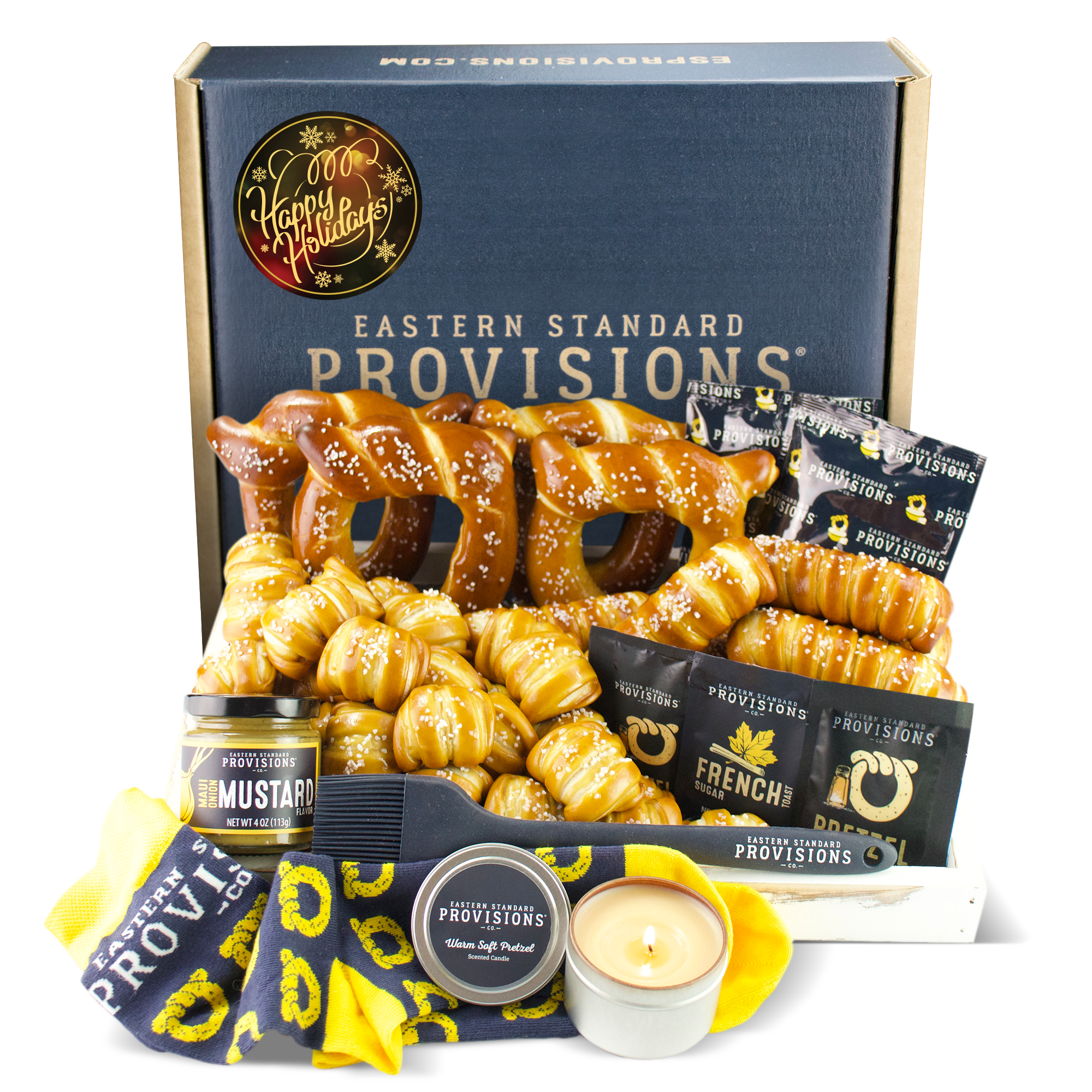 Soft Pretzel Lover's Variety Box - Happy Holidays