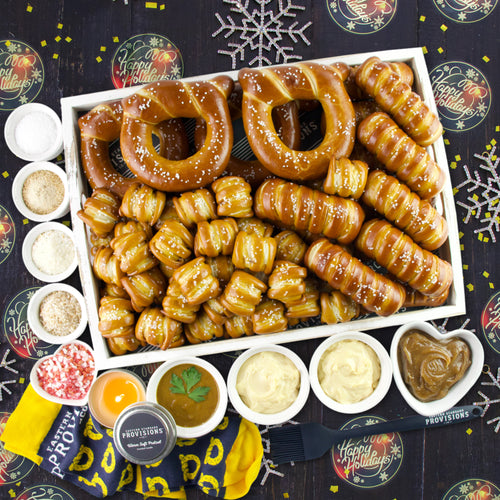 SOFT PRETZEL LOVERS VARIETY BOX - Happy Holidays