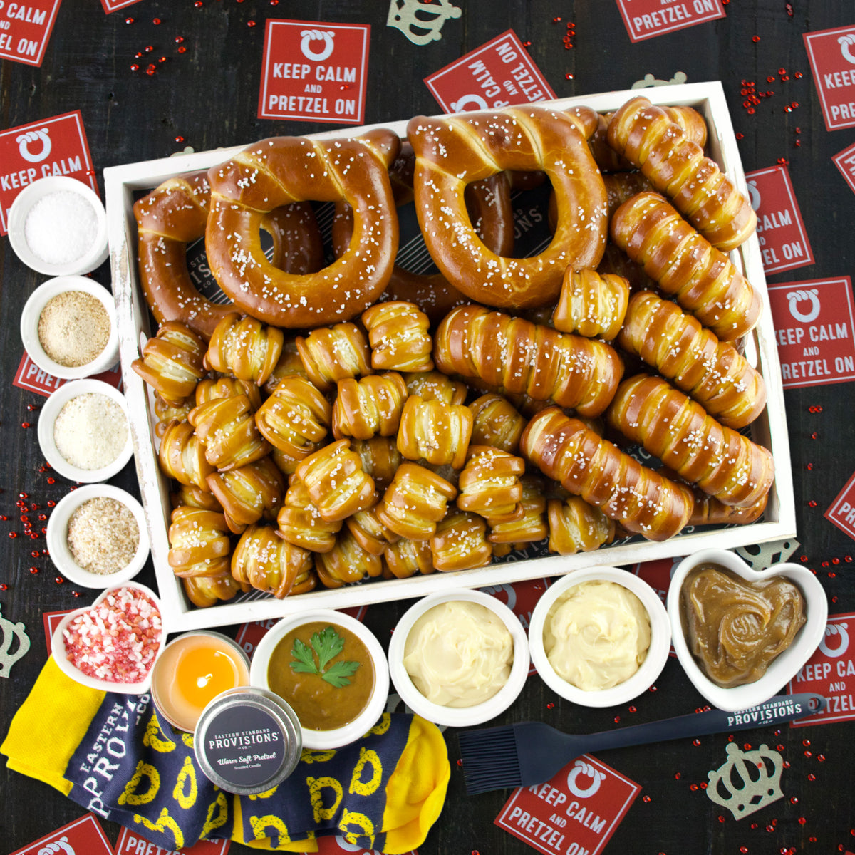 SOFT PRETZEL LOVERS VARIETY BOX - Keep Calm & Pretzel On