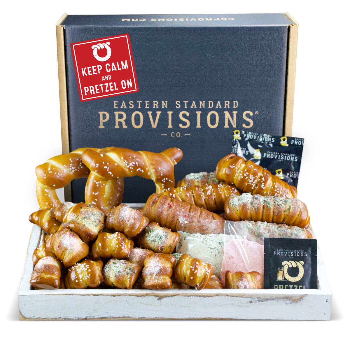 Dip Mix & Salts Variety Box- Keep Calm & Pretzel On