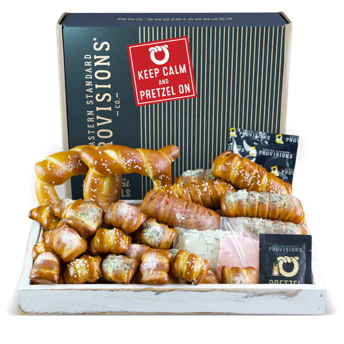 Dip Mix & Salts Variety Box- Keep Calm & Pretzel On