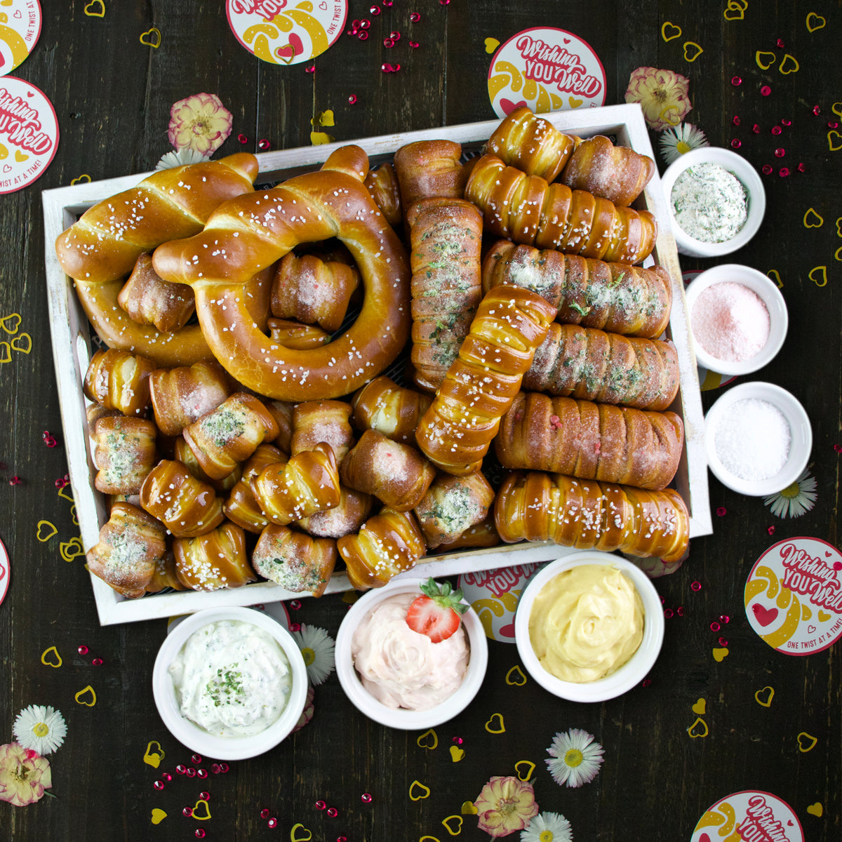 Dip Mix & Salts Variety Box- Well Wishes