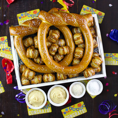 Topknot XL Signature Soft Pretzel Box - Congratulations