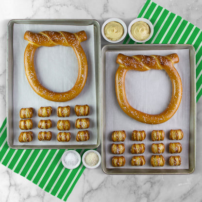 Topknot XL Signature Soft Pretzel Box - Game Day