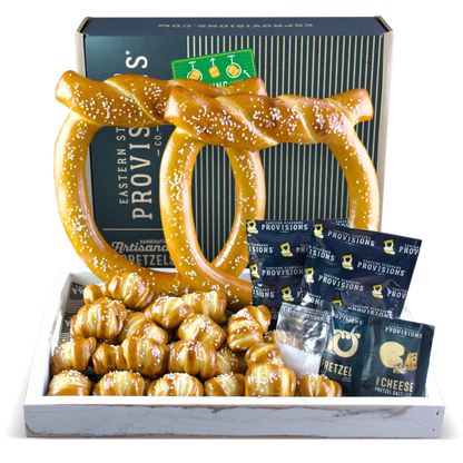 Topknot XL Signature Soft Pretzel Box - Game Day