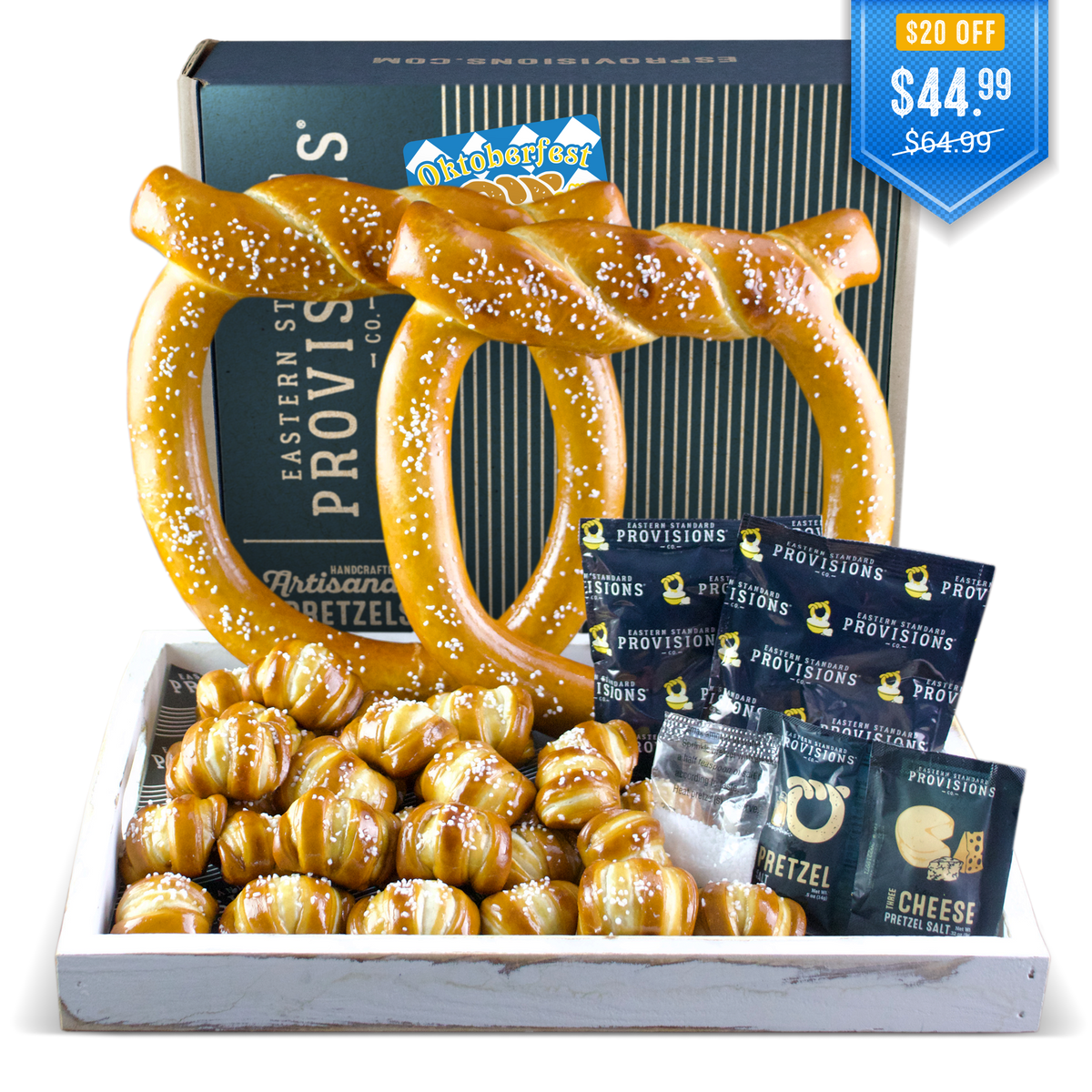 Topknot XL Signature Soft Pretzel Box - Oktoberfest