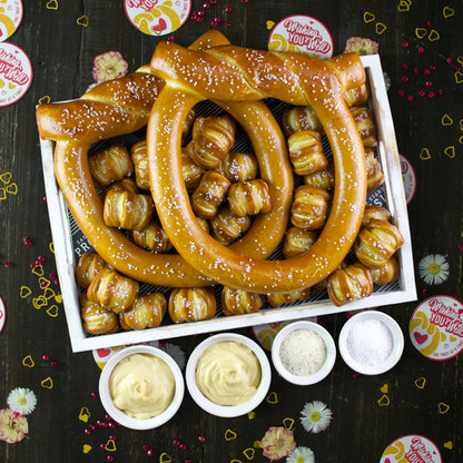 Topknot XL Signature Soft Pretzel Box - Well Wishes