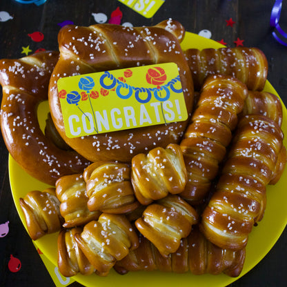 Topknot XL Signature Soft Pretzel Box - Congratulations