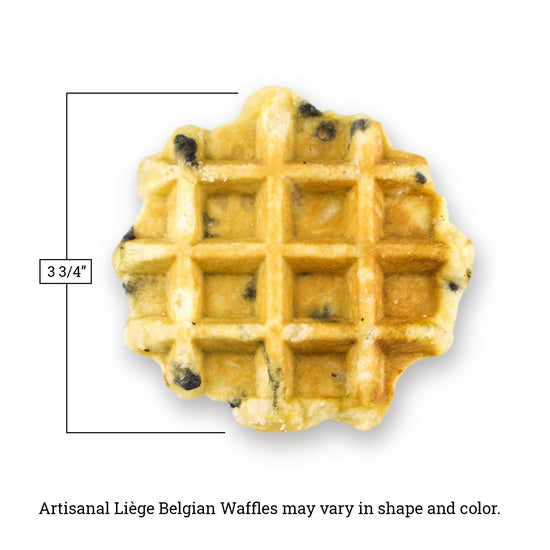 Blueberry Liège Belgian Waffles